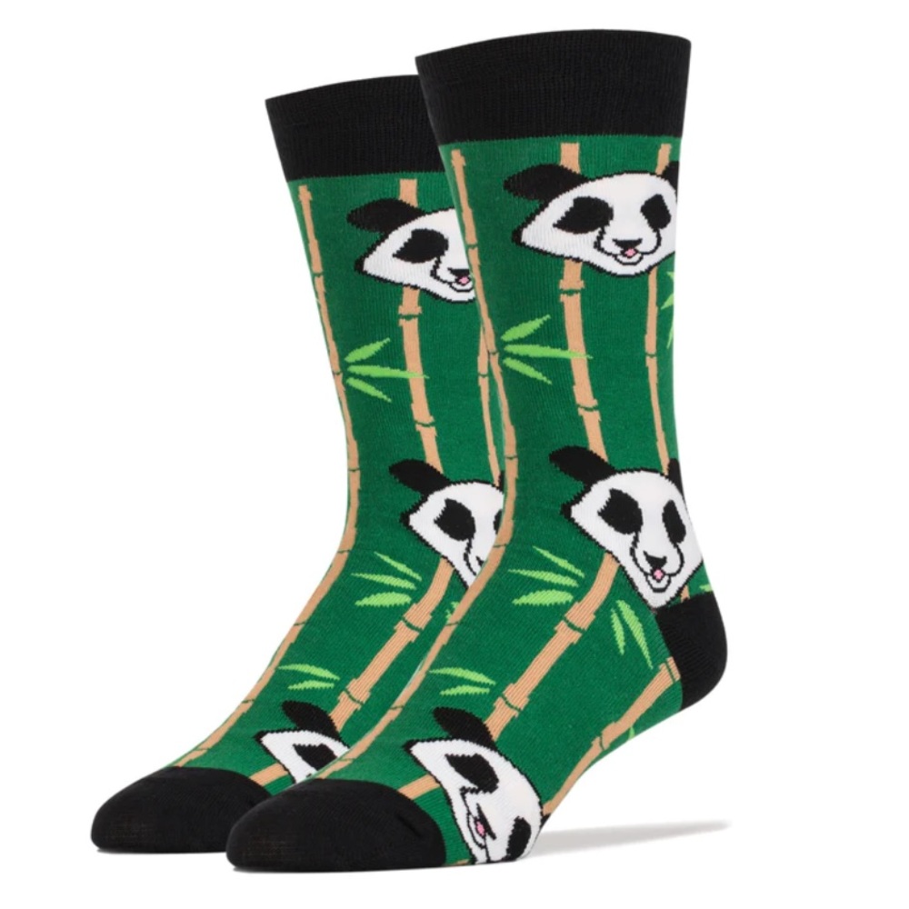 NWT Panda Life Crew Socks